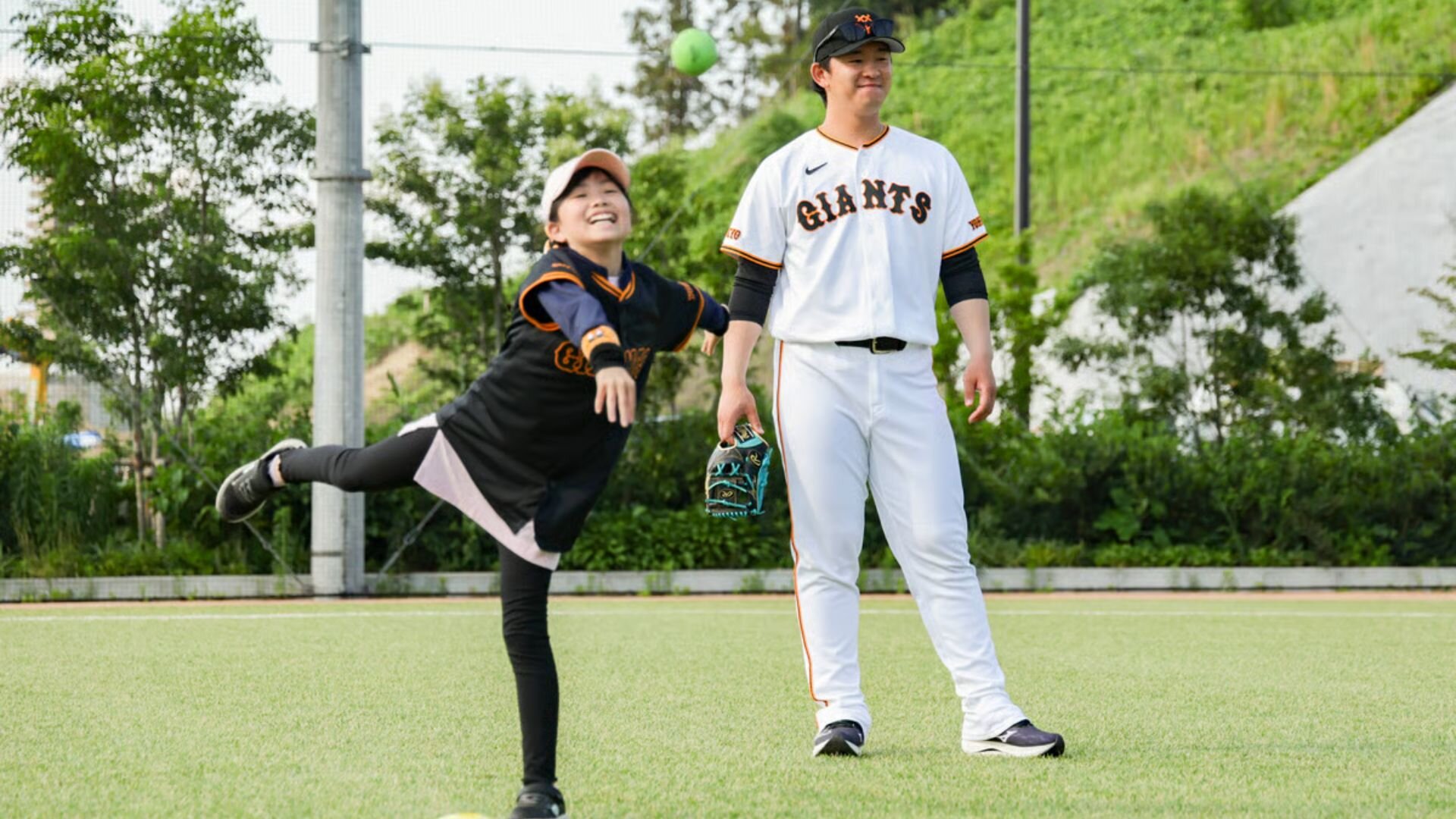 【レポート】Gタウンで野球体験会＆ベースボール５体験