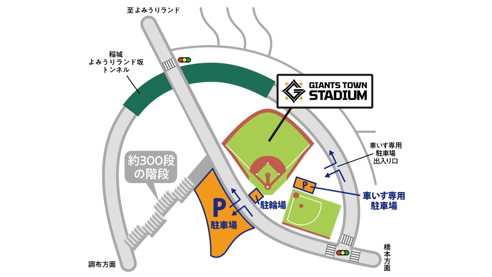 バイク駐輪場変更のお知らせ